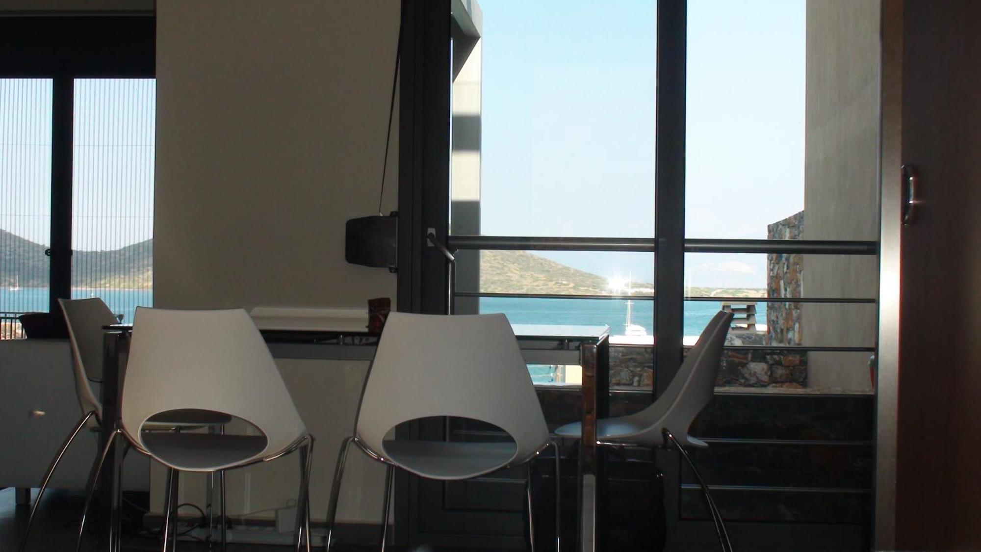 Andromeda Sea View Villa Epáno Elúnda Kültér fotó