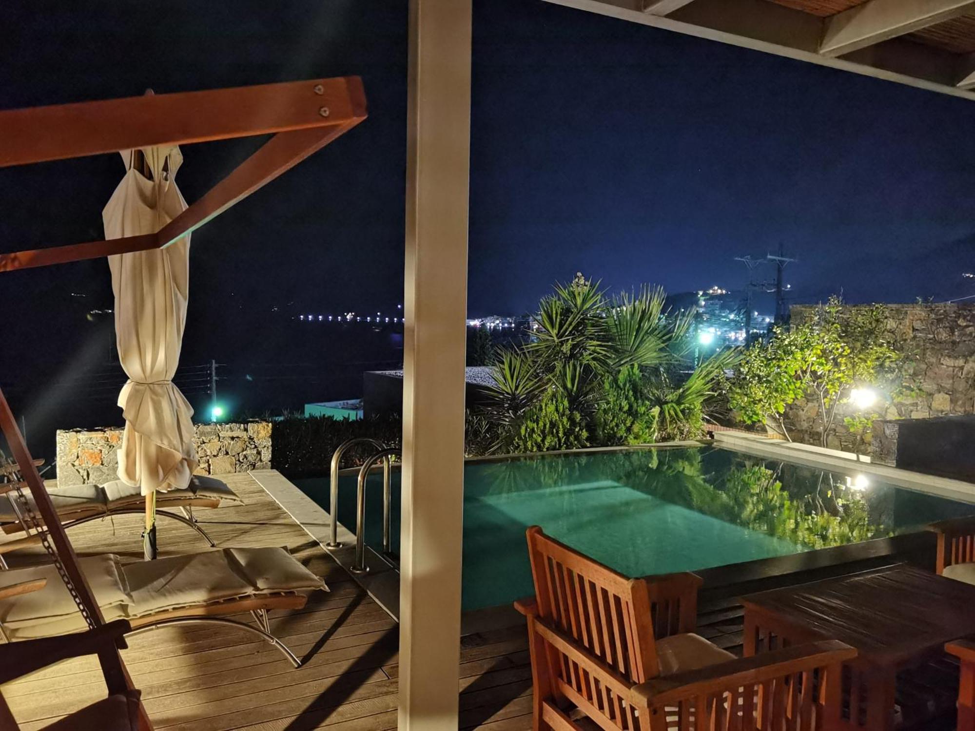 Andromeda Sea View Villa Epáno Elúnda Kültér fotó