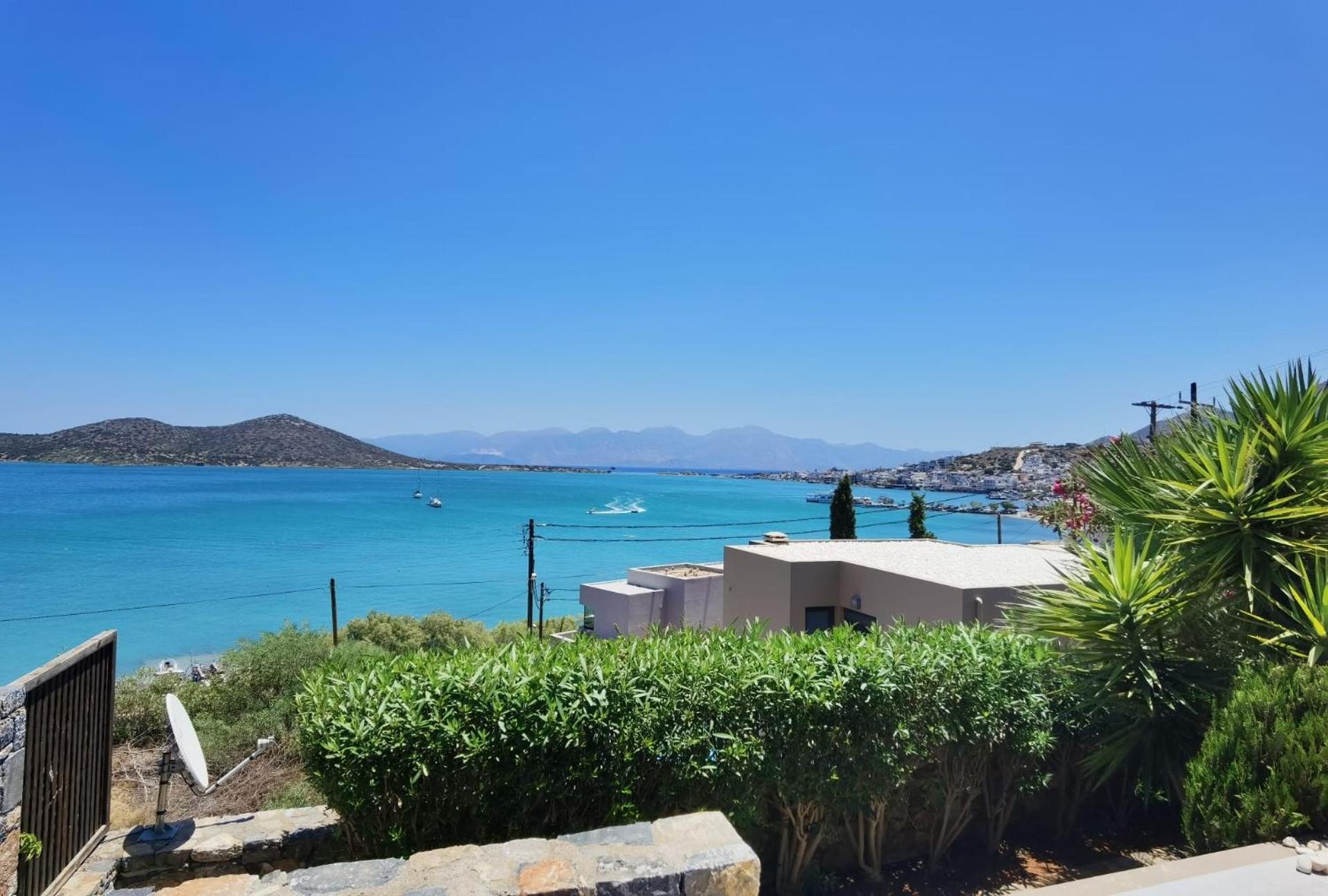 Andromeda Sea View Villa Epáno Elúnda Kültér fotó
