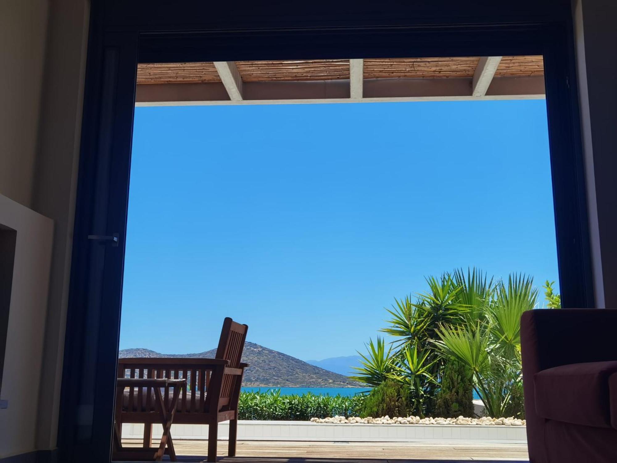 Andromeda Sea View Villa Epáno Elúnda Kültér fotó