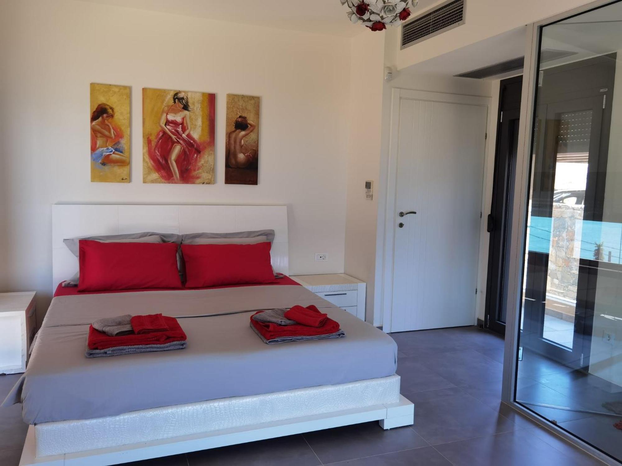 Andromeda Sea View Villa Epáno Elúnda Kültér fotó