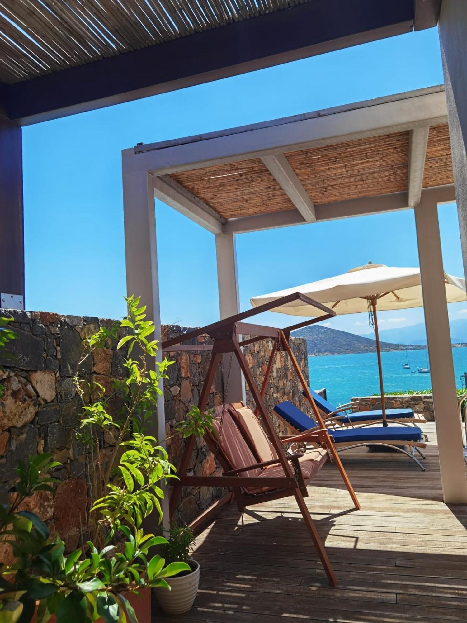 Andromeda Sea View Villa Epáno Elúnda Kültér fotó