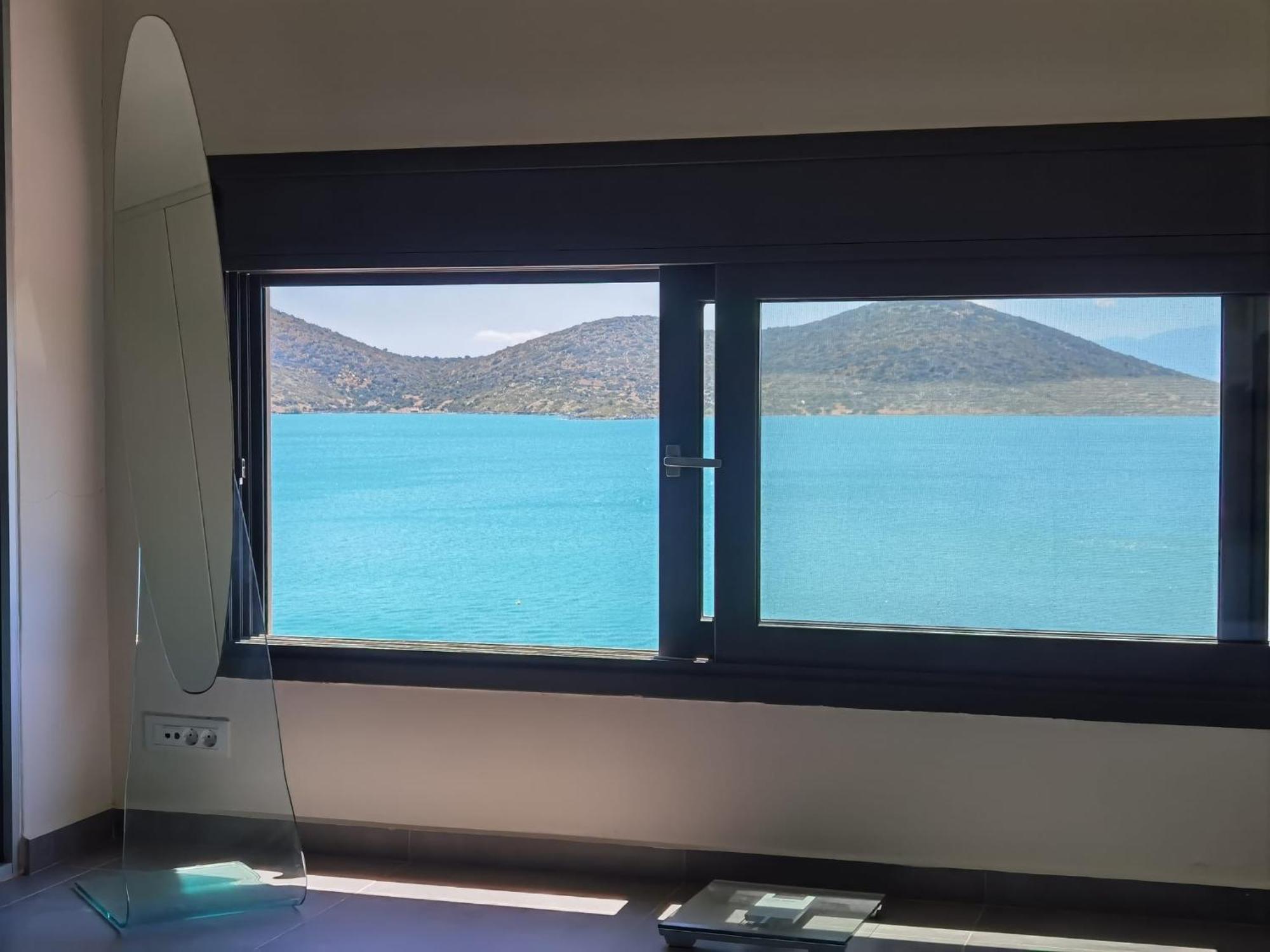Andromeda Sea View Villa Epáno Elúnda Kültér fotó