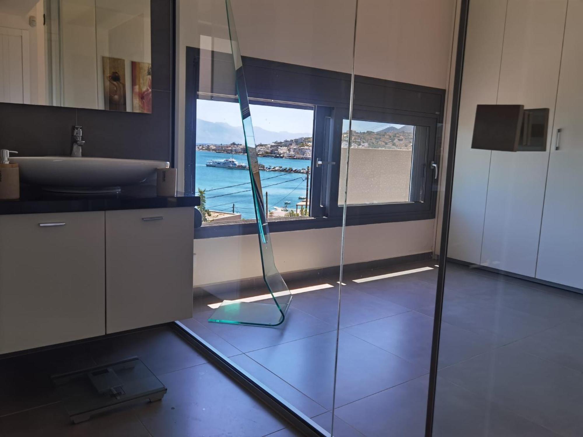 Andromeda Sea View Villa Epáno Elúnda Kültér fotó